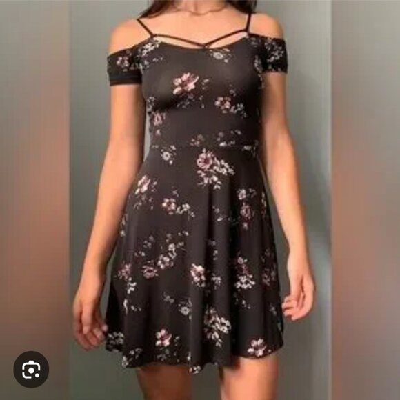Garage floral strappy dress - Picture 1 of 7